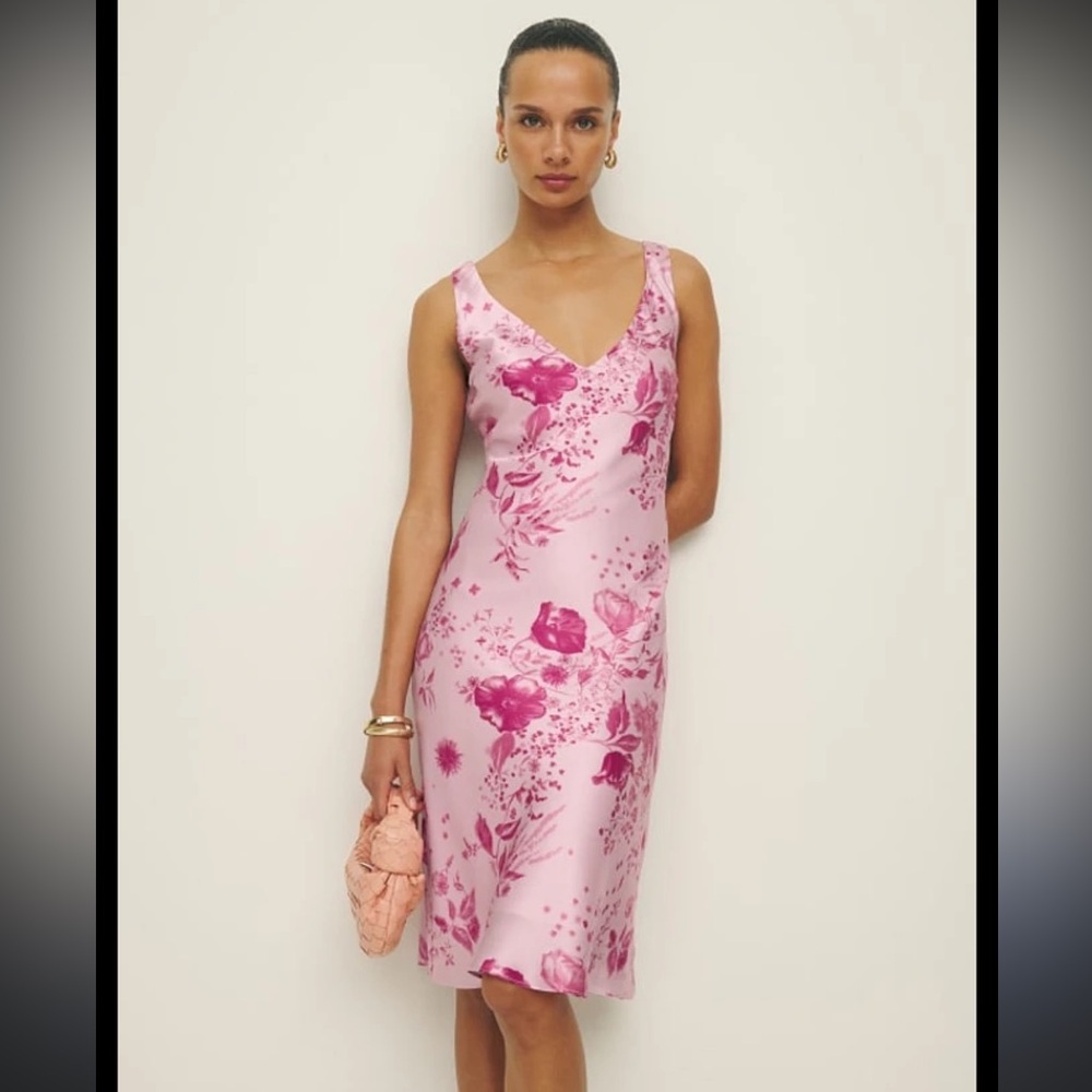 Reformation Lila Silk Dress NWT Size S - Color - Milla